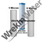 20in Large Diameter Pre-Filter Set (3 Filters) FS20BB-3